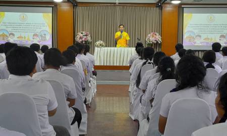 โครงการพัฒนาผู้เรียนค่ายคุณธรรม จริยธรรม ประวัติศาสตร์ชาติไทย และบุญคณของพระมหากษัตริย์ไทย สกร.ระดับอำเภอกระบุรี