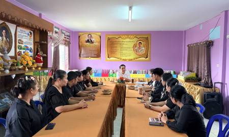 ผอ.สกร.ระนอง ลงพื้นที่ติดตามงบประมาณรายจ่ายงบลงทุน